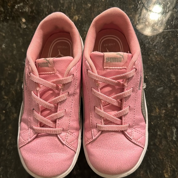 Puma Other - PUMA Kids' Vikky V3 Glitz Sneaker In Prism Pink & Puma Silver